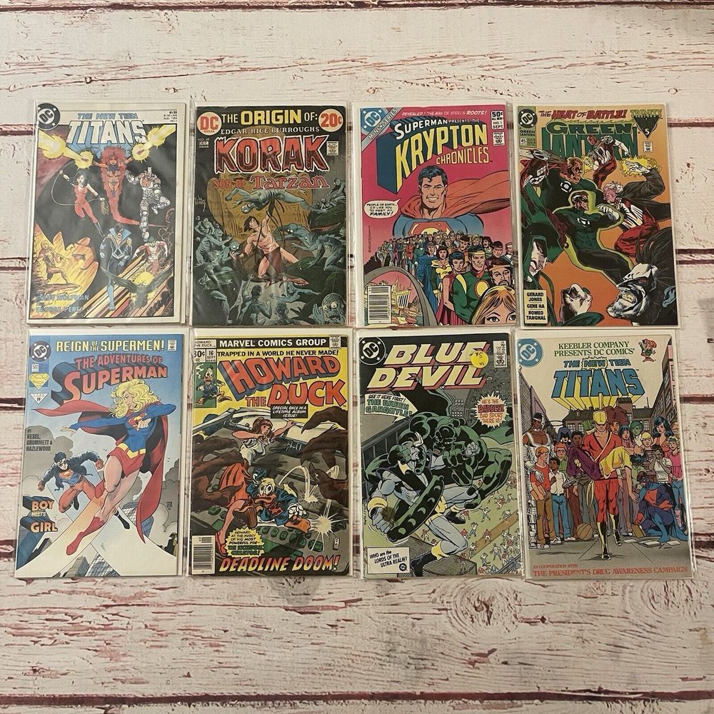 Comic‎ Grab Bag Random 8 Comics DC Great Mix Great Value